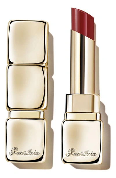 Shop Guerlain Kisskiss Shine Bloom Lipstick Balm In Petal Blush