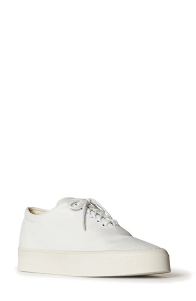 Shop The Row Marie H Lace-up Sneaker In Bianco