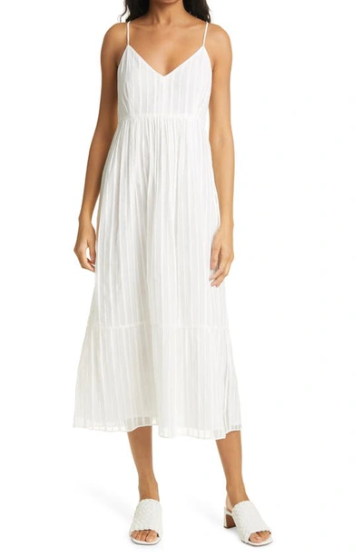 Shop Club Monaco Sleeveless Tiered Maxi Dress In White