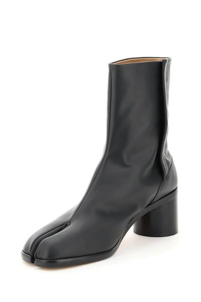 Shop Maison Margiela Tabi Ankle Boots 60 In Black