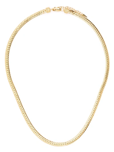 Missoma Camail Snake Chain Necklace In Gold