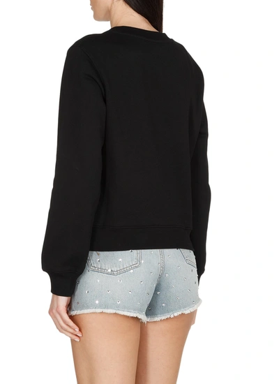 Shop Moschino Sweaters Black In Fantasia Nero