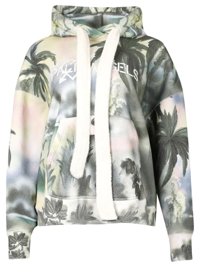 Shop Palm Angels Paradise Hoody In Multicolor