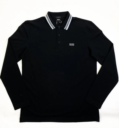 Hugo Boss Plisy Polo Shirt In Black | ModeSens
