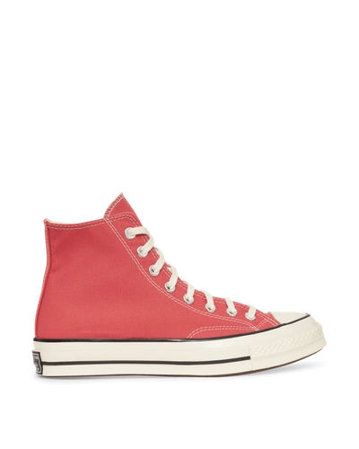 Shop Converse Chuck 70 Hi Sneakers In Terracotta Pink/egret/egret