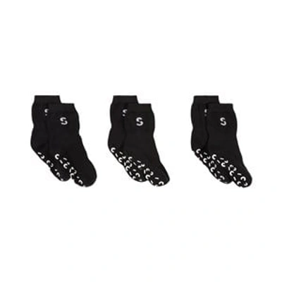 Shop Stuckies ® 3-pack Black ® Socks
