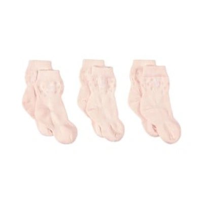 Shop Stuckies ® 3-pack Rose ® Socks In Pink