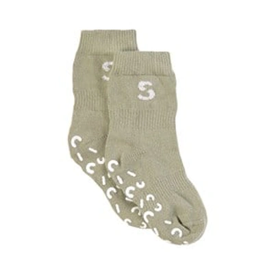 Shop Stuckies ® Olive Socks In Green