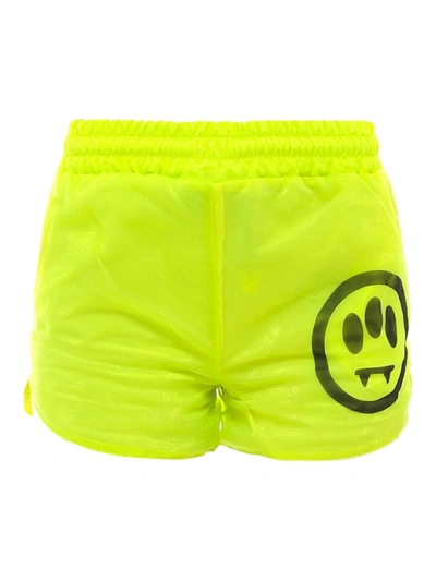 Shop Barrow Yellow Shorts