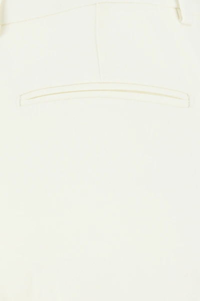 Saint Laurent Pantalon Skinny Blan