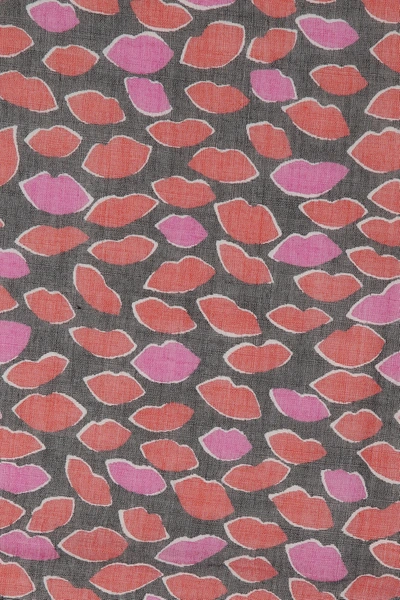 Shop Saint Laurent Printed Wool Scarf  Nd  Donna Tu In Pattern