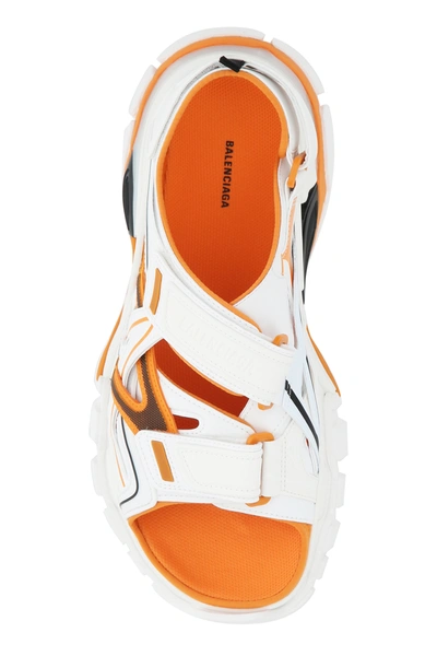 Shop Balenciaga Multicolor Neoprene And Rubber Track Sandals  Nd  Uomo 40