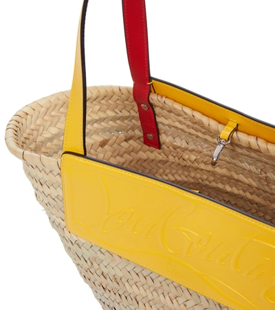 CHRISTIAN LOUBOUTIN LOUBISHORE WOVEN TOTE P00566524