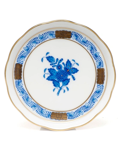 Shop Herend Chinese Bouquet Blue Coaster