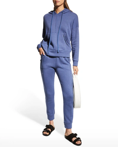 Shop Free People Work It Out Jogger Pants In Indigo