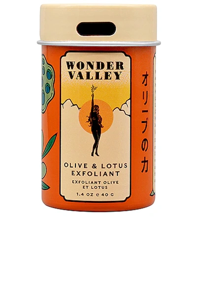 Shop Wonder Valley Olive & Lotus Exfoliant In N,a