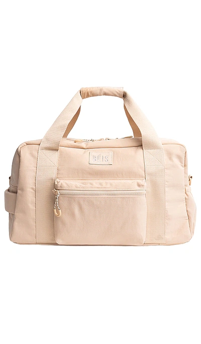 Shop Beis The Sport Duffle In Beige