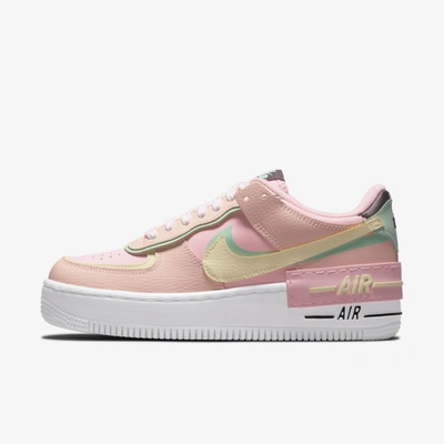 Shop Nike Air Force 1 Shadow Women's Shoes In Arctic Punch,crimson Tint,green Glow,barely Volt