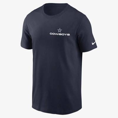 Shop Nike Local Phrase Men's T-shirt In Navy
