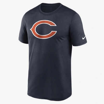 Shop Nike Men's Dri-fit Logo Legend (nfl Chicago Bears) T-shirt In Blue