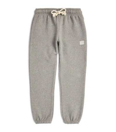 Shop Acne Studios Nash Face Sweatpants (3-10 Years) In Grey