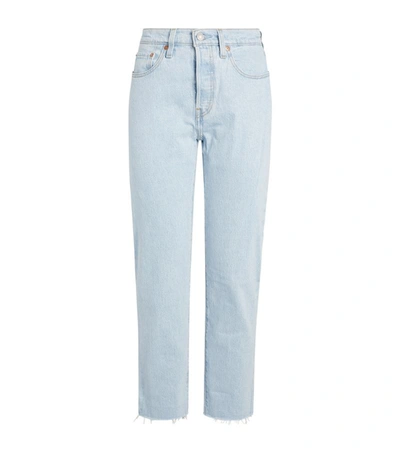 Shop Levi's 501 Straight Jeans In Blue