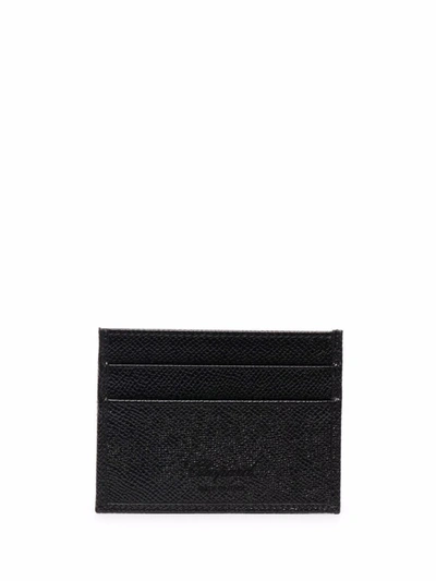 Shop Chopard Small Classic Racing Cardholder In Black