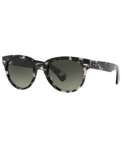 Shop Ray Ban Ray-ban Unisex Orion Sunglasses, Rb2199 52 In Gray Havana/grey Gradient Dark Grey