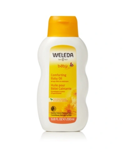 Shop Weleda Comforting Baby Oil With Calendula Extracts, 6.8 oz