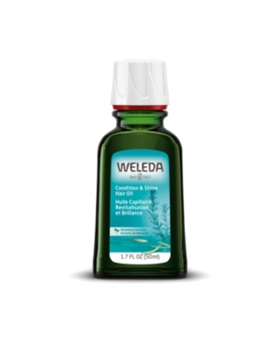 Shop Weleda Rosemary Condition And Shine Hair Oil, 1.7 oz