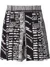 PROENZA SCHOULER printed shorts,DRYCLEANONLY