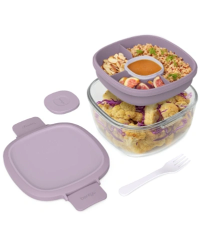 Shop Bentgo Leak-proof All-in-one Salad Container In Lavender