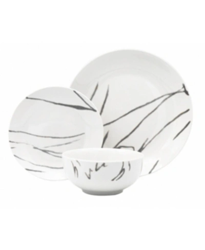 Shop Godinger White And Black 12-pc Dinnerware Set, Service For 4