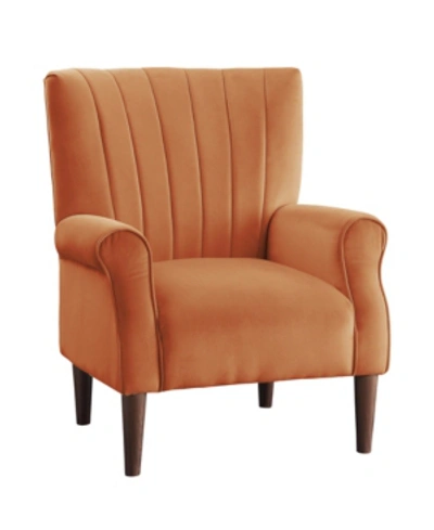 Furniture Ankara Accent Chair In Orange