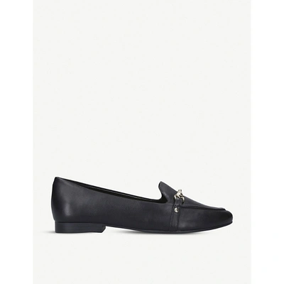 Shop Aldo Astareclya Leather Loafers In Black