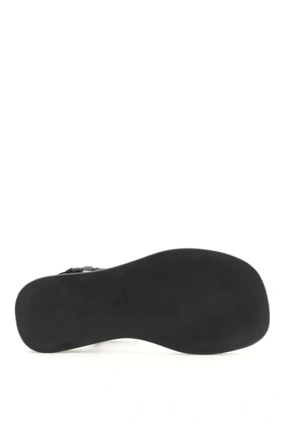 Shop Gia Rhw Rosie 3 Thong Sandals In Black