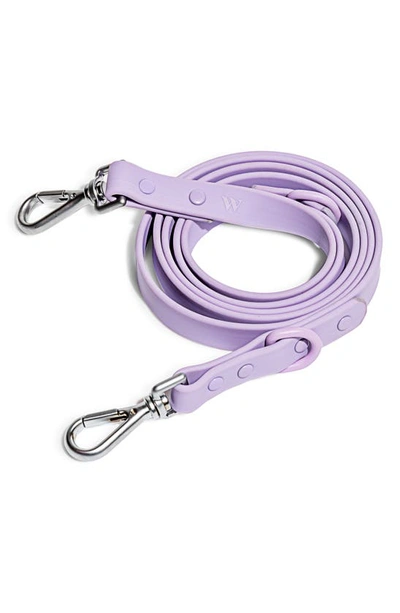 Shop Wild One All-weather Leash In Lilac