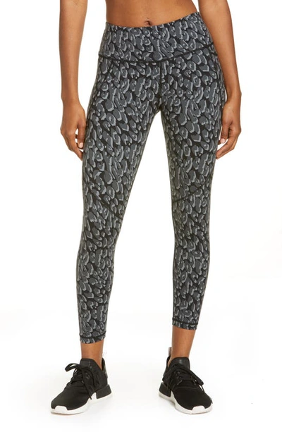 Shop Sweaty Betty Power Pocket Workout Leggings In Black Tonal Leopard Print