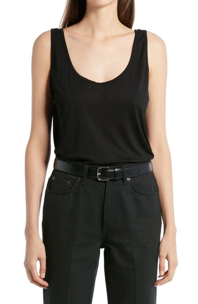 Shop The Row Thomaston Light Jersey Tank In Black