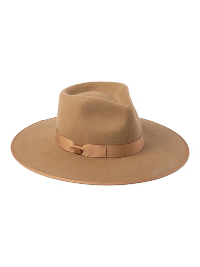 Shop Lack Of Color Teak Rancher Wool Boater Hat In Brown