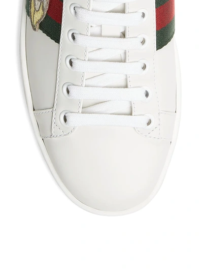 Shop Gucci Bananya X  Ace Sneakers In White