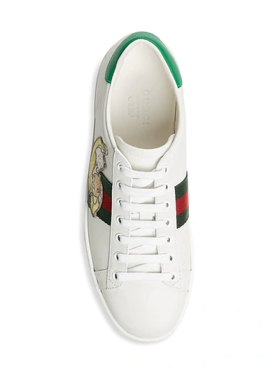 Shop Gucci Bananya X  Ace Sneakers In White