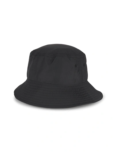 Shop Opening Ceremony Men's Warped Logo Bucket Hat In Black White