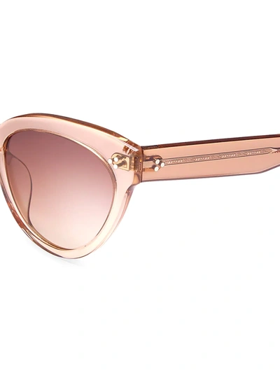 Shop Oliver Peoples Women's Roella 55mm Cat Eye Sunglasses In Pink