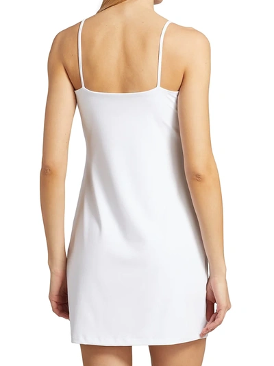 susana monaco thin strap nylon slip dress
