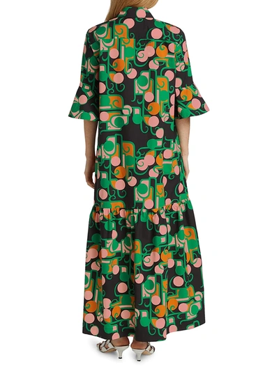Shop La Doublej Edition 25 Artemis Maxi Dress In Deco