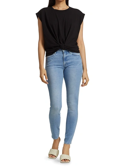 Shop Frame Le High High-rise Skinny Jeans In Tropic