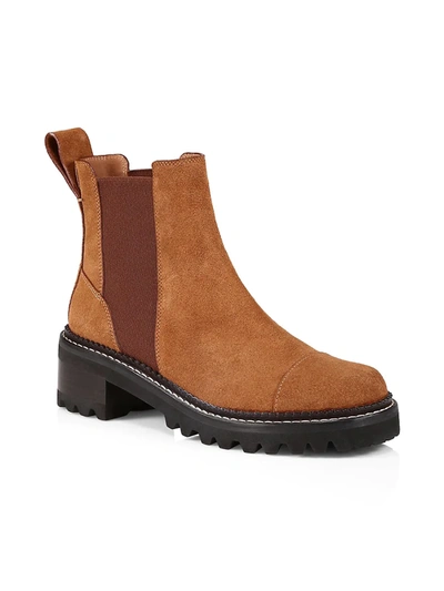 Shop See By Chloé Women's Mallory Chelsea Boots In Tan