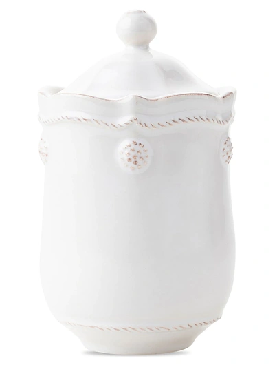 Shop Juliska Berry & Thread 2-piece Whitewash Lidded Jar Set