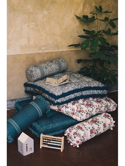 Shop Dockatot Garden Craft Zen Pillow In Turquoise
